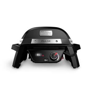 Barbacoa eléctrica inteligente Weber Pulse con tecnología iGrill.