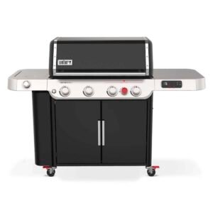 Barbacoa Genesis EX-435 Smart Grill en exterior