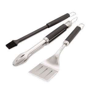 Set de utensilios de cocina y herramientas para barbacoa Weber.