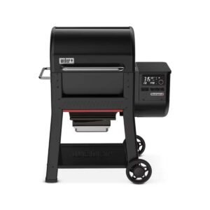 Barbacoa de pellet Weber Searwood para sellado a alta temperatura