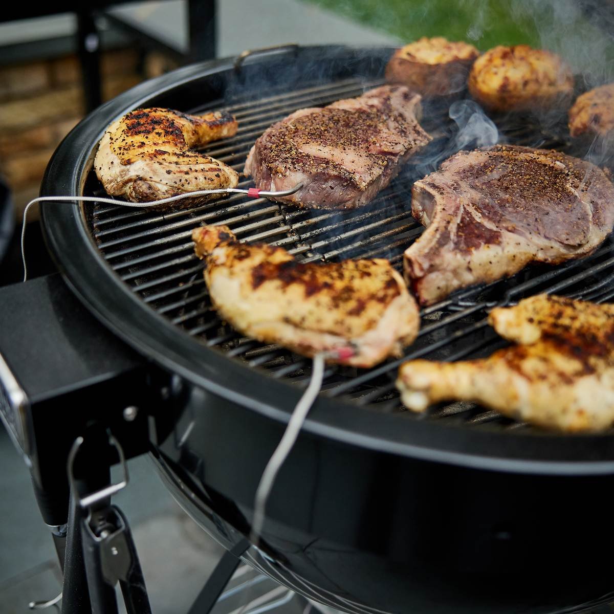 Summit® Kamado E6 - Barbacoa de carbón Ø 61 cm – imagen 5