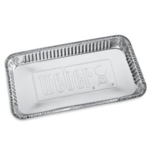 Bandejas de aluminio extra grandes - 5 unidades Weber - imagen principal