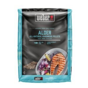 Pellets De Madera Naturales – Aliso, 8Kg Weber - imagen principal