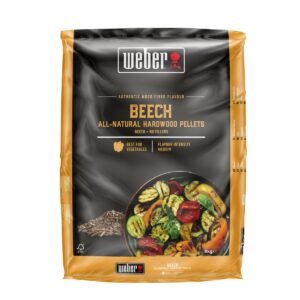 Pellets De Madera Naturales – Haya, 8Kg Weber - imagen principal