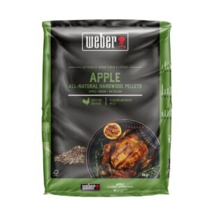 Pellets De Madera Naturales – Manzano, 8Kg Weber - imagen principal