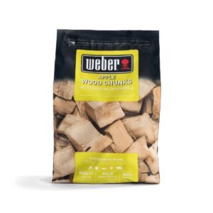 Tacos de madera de manzano para ahumar - Bolsa de 1.5 kg Weber - imagen principal