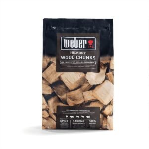 Tacos de madera de nogal americano para ahumar - Bolsa de 1.5 kg Weber - imagen principal