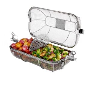 Weber Crafted - Cesta de crujientes para asador giratorio Weber - imagen principal