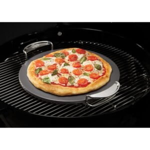 Weber Crafted - Piedra para pizza esmaltada, redonda Weber - imagen principal
